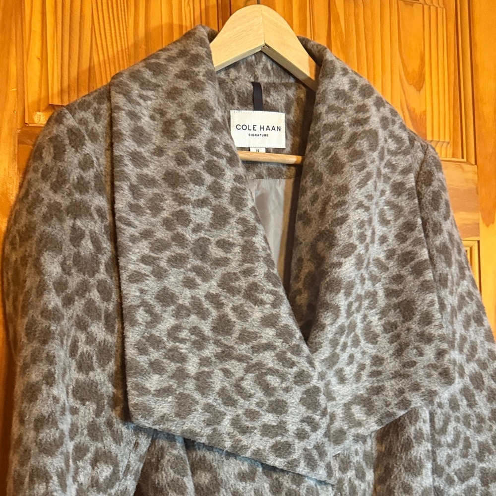 Cole Haan Signature Wool Blend Coat - Picture 3 of 13